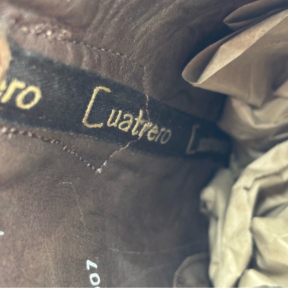 Cuatrero Pull Up Western Cowboy Boots - Picture 13 of 15